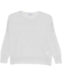 Base London - Long-Sleeve Crew Neck Sweater - Lyst