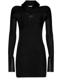 Ferragamo - Long Sleeves Mock Neck T-Shirt - Lyst
