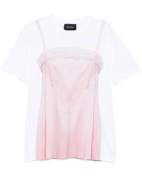 Simone Rocha - Trompe L'Oeil Print T-Shirt - Lyst