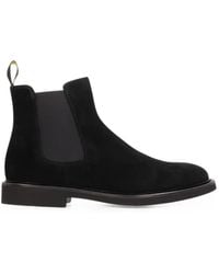 Doucal's - Bottines Chelsea À Logo Imprimé - Lyst