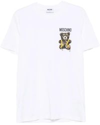 Moschino - Teddy Bear Logo-Print T-Shirt - Lyst