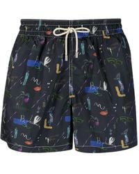 ARRELS Barcelona - X Cecilia Carlsted Boheme Swim Shorts - Lyst