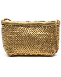 Dragon Diffusion - Minsu Leather Interwoven Shoulder Bag - Lyst
