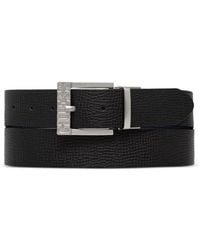 Guess - Logo-Plaque Reversible Belt - Lyst