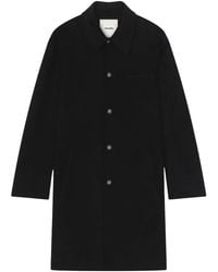 Nanushka - Janno Button-Fastening Coat - Lyst