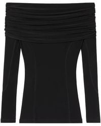 AZ FACTORY - X Lutz Huelle Anne Off-Shoulder Long-Sleeve Top - Lyst