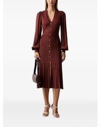 Twinset - Long Trompe-L'Œil Knit Dress - Lyst