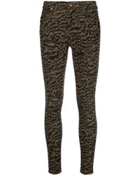 AG Jeans Jean skinny Farrah - Marron