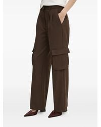 Guess - Pleated Cargo-Pocket Trousers - Lyst