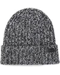 Brioni - Ribbed-Knit Wool Beanie Hat - Lyst