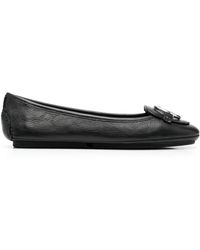 MICHAEL Michael Kors - Lillie Moc Leather Slip-On Moccasins - Lyst