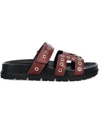 Guess - Fashie Eyelet-Detail Sandals - Lyst