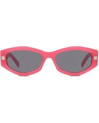 Givenchy - Sonnenbrille Mit Eckigem Gestell - Lyst