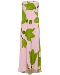 Themis Z - Eudora Floral-Print Maxi Skirt - Lyst
