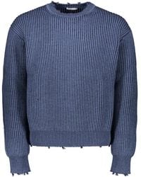 John Elliott - Ribbed Cropped Sweater - Lyst