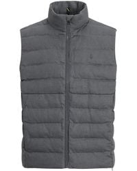 Polo Ralph Lauren - Woven Quilted Linen Gilet - Lyst