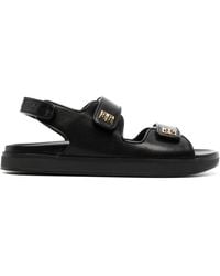 Givenchy - 4G Leather Sandals - Lyst