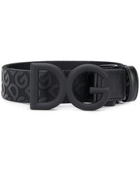 Dolce & Gabbana Cintura con fibbia - Nero