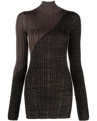 Nanushka - Zareen High-Neck Ribbed Jumper - Lyst