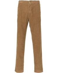 Kiton - Corduroy Slim-cut Trousers - Lyst