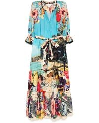 CAMILLA - Bathing Bombshell Shirt Dress - Lyst