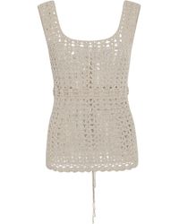Rosetta Getty - Top All'Uncinetto - Lyst