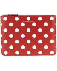 Comme des Garçons - Polka-Dot Leather Wallet - Lyst