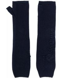 Barrie - Fingerless Cashmere Mittens - Lyst