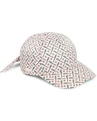 Lacoste - Racket-Print Bow-Detail Cap - Lyst