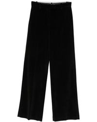 Circolo 1901 - Velvet-Effect Trousers - Lyst