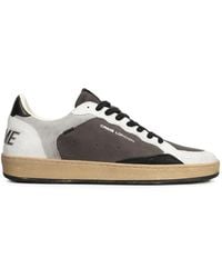 Crime London - Chelsea Leather Sneakers - Lyst