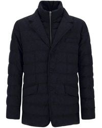 Herno - Gesteppte Il Blazer Aus Flanell - Lyst