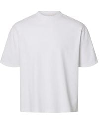 SELECTED - T-Shirt À Col Rond - Lyst