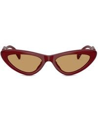 Miu Miu - Cat-Eye Sunglasses - Lyst