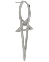 Rick Owens - Pentagram Earrings - Lyst