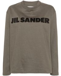 Jil Sander - ロゴ ロングtシャツ - Lyst