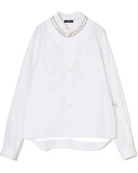 Undercover - Chain-Detail Layered Shirt - Lyst