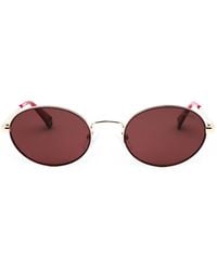 Polaroid - Round-Frame Sunglasses - Lyst
