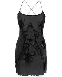 Gcds - Patrick-embellished Tulle Mini Dress - Lyst