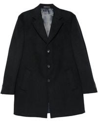 Alberto Gozzi - Single-Breasted Notched-Lapel Coat - Lyst