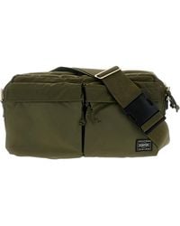 Porter-Yoshida and Co - Military Schoudertas Met Dubbele Zak - Lyst