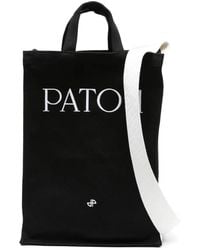 Patou - Logo-Embroidered Tote Bag - Lyst