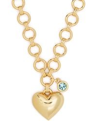 Maje - Heart-pendant Necklace - Lyst
