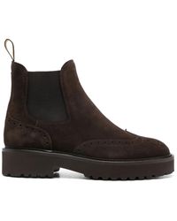 Doucal's - Bottines En Daim - Lyst