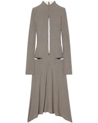 Courreges - Volcano Jersey Midi Dress - Lyst