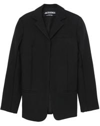 Jacquemus - La Veste Caraco Inside-Out Blazer - Lyst