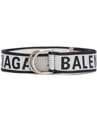 Balenciaga - D-ring Logo-jacquard Belt - Lyst