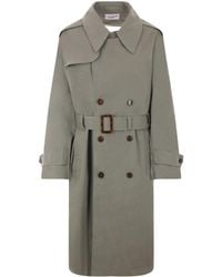 VAQUERA - Open-Back Double-Breasted Trench Coat - Lyst