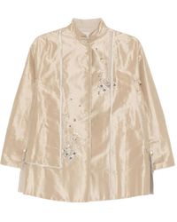 Shiatzy Chen - Scape-Of-Curve Embroidered Jacket - Lyst