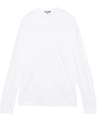 James Perse - Long-Sleeve Jersey T-Shirt - Lyst